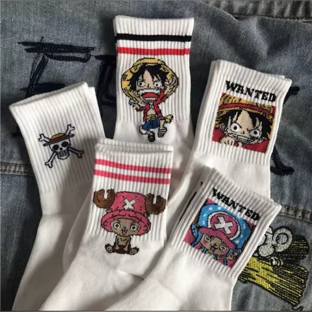 “ One piece” Anime socks bundle ( 5 socks)